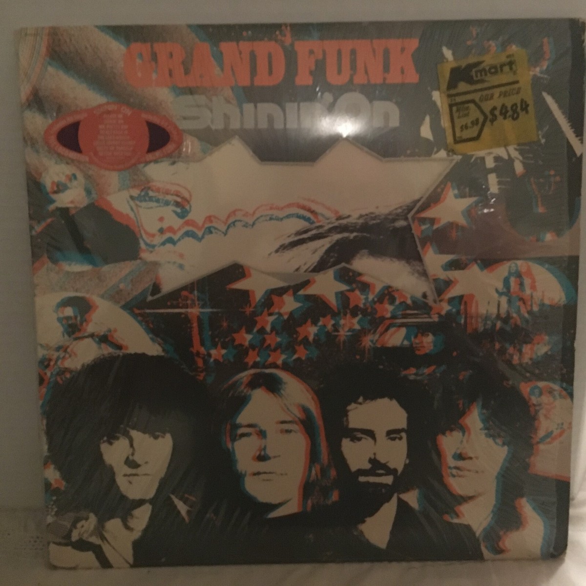 Grand Funk Railroad 日本公演パフレット、チケット、LP、CD GRAND FUNK RAILROAD LP SHININ ON | eBay