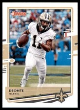 2020 DONRUSS FOOTBALL CARD NEW ORLEANS SAINTS #180 DEONTE HARRIS