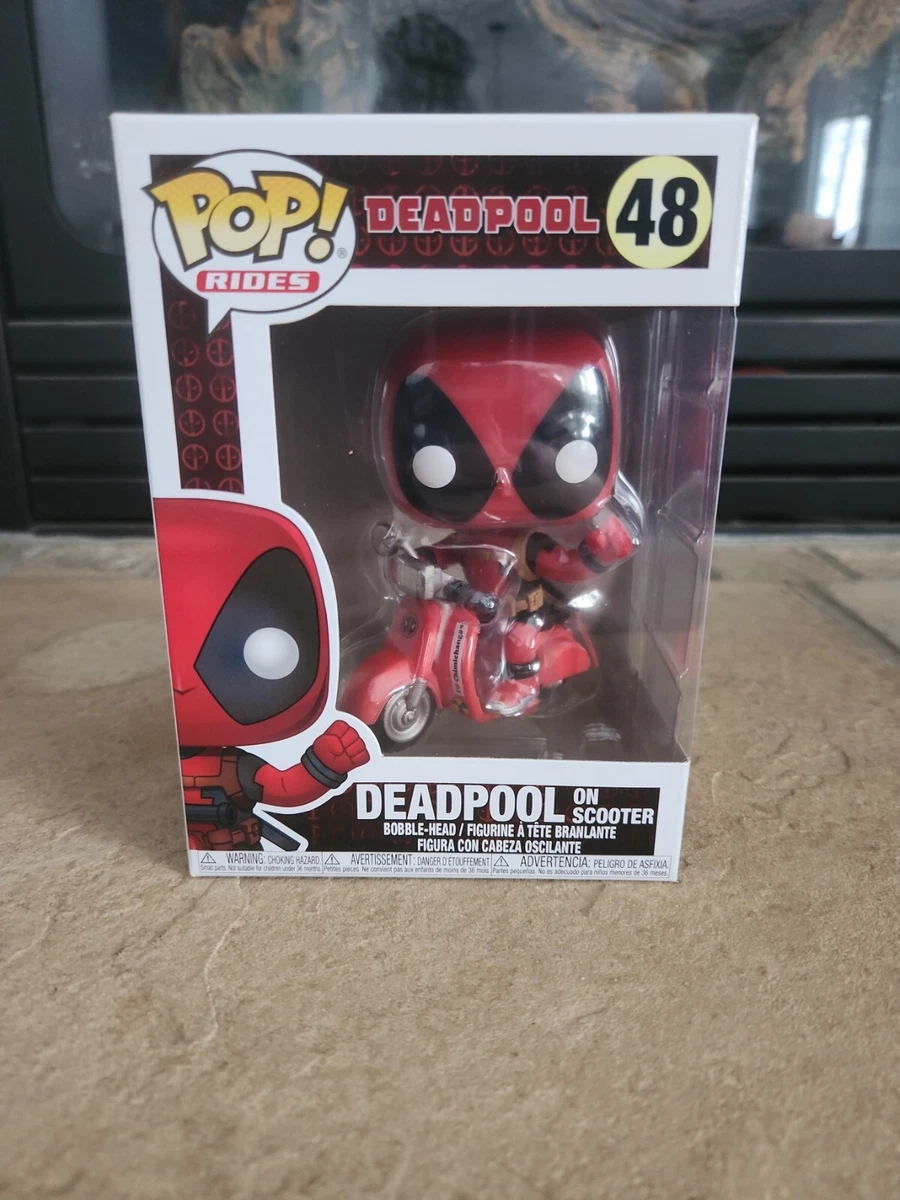 4€36 sur Figurine Funko Pop! N°48 - Deadpool - Ride Deadpool Et Scooter -  Figurine de collection - Achat & prix