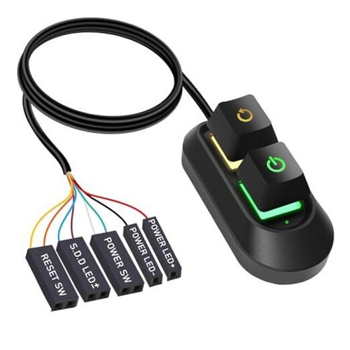 Desktop Computer Power Switch, External Remote Start PC Motherboard Power On