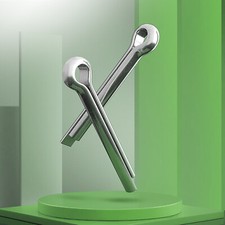 Cotter Pins Split White Zinc-palted Steel Clevis Pin M1.5 M2 M3 M4 M5 Metric