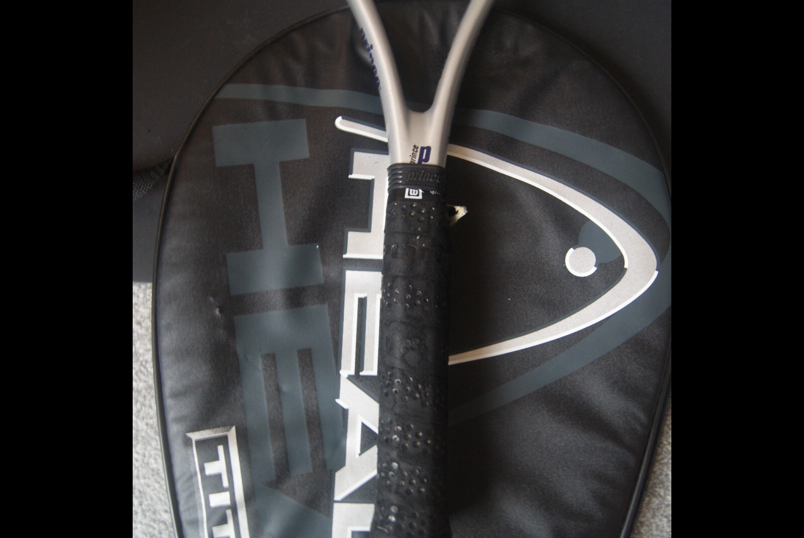 Prince Tennis Racket & Free Bag Good Weight Built in Shock