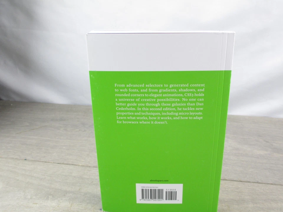 NEW CSS3 for Web Designers A Book Apart Zeldman Intro TPB 2nd Edition Guide - Image 2 of 4