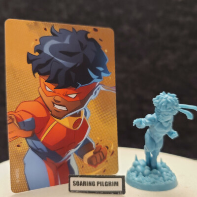 SUNSPOT - Marvel United X-Men Kickstarter Exclusive Stretch Goal CMON Hero KSE