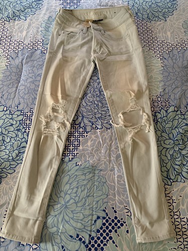Super Stretch Sateen Ankle Jegging Size 
