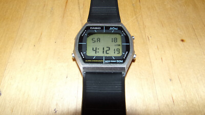 Rare Casio AA-92W Module 103 Blue Thunder Watch Japan 80' | eBay