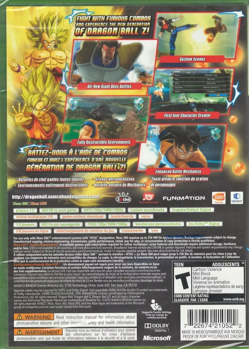 Jogo PS3 Dragon Ball Z:Ultimate Tenkaichi - Essentials