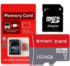 1TB Micro SD TF Card Class 10 Memory Card For Tablet, Camera, Smartphone--1024GB