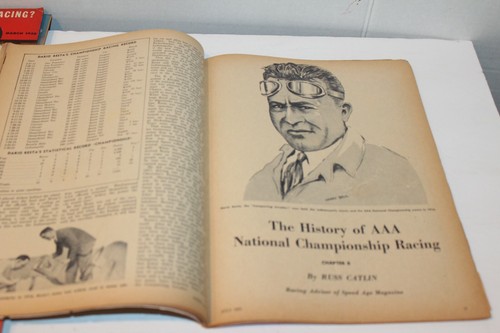 ===VINTAGE SPEED AGE MAGAZINE JULY 1955 - Picture 4 of 4