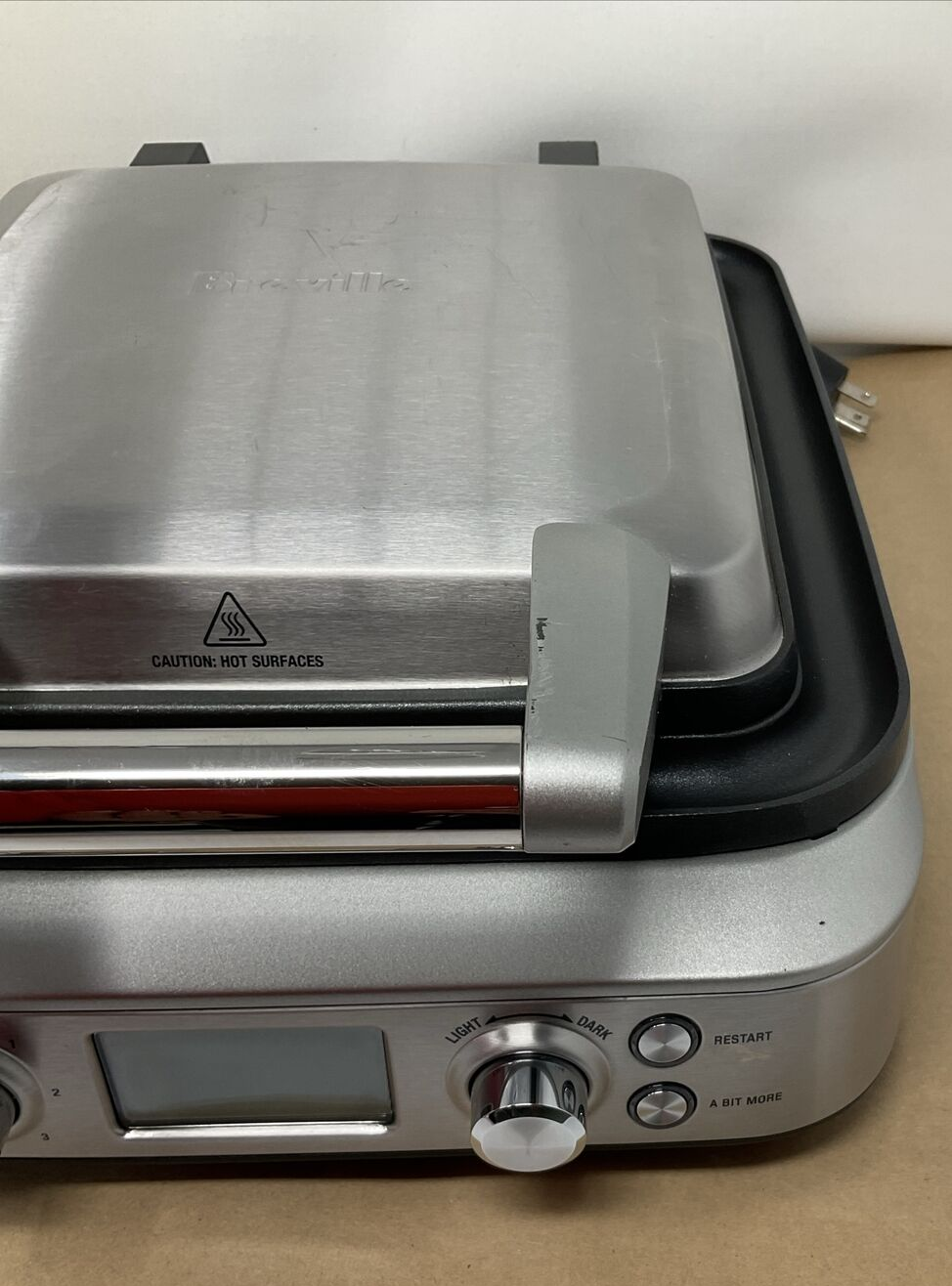 Breville BWM640XL Smart 4Slice Waffle Maker Stainless Steel Tested eBay