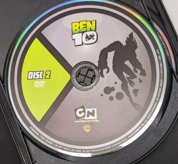 Ben 10 lot includes 5 paperbacks, and 4 DVDs; Season 1, two discs