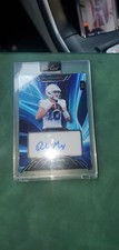 2023 Wildcard Drake Maye Wildchrome Auto Blue 2/5 Card Wcl-a