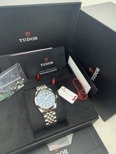 2025 Tudor Black Bay Steel Blue Dial 36mm Automatic Jubilee Watch 79640 B+P 2