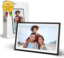 Digital Picture Frame Powered by Nixplay, 15.6" Large Wifi Digital Photo Frame,