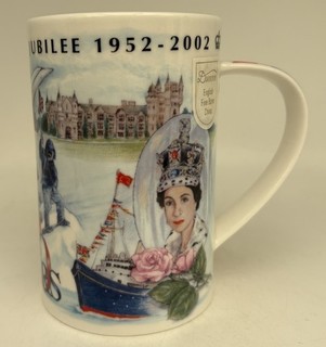 Dunoon mug produced to celebrate Queen Elizabeth II's Golden Jubilee