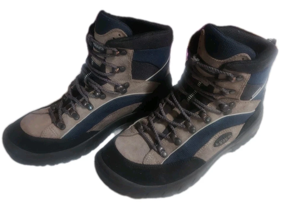 Botas de senderismo LOWA Klondike GTX Mid Gore Tex para mujer talla 8 impermeables suela Vibram Foto 4 de 4