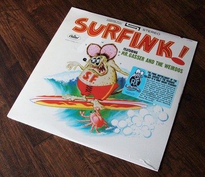 Ed Roth SURFINK Mr Gasser & The Weirdos Sundazed Black Friday LP Record ...