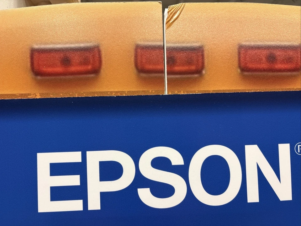 Shaquille O’Neal Grapas Epson Promo Cartón Recorte Shaq Autobús Escolar 90x76 Pulgadas Foto 4 de 4