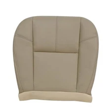  Driver or Passenger Side Bottom Microfiber Leather Replacement Seat Cover Tan