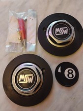 2 Msw By Oz Italy Blackalloy Futura Wheel Center Caps M244 Czc Tool Screws