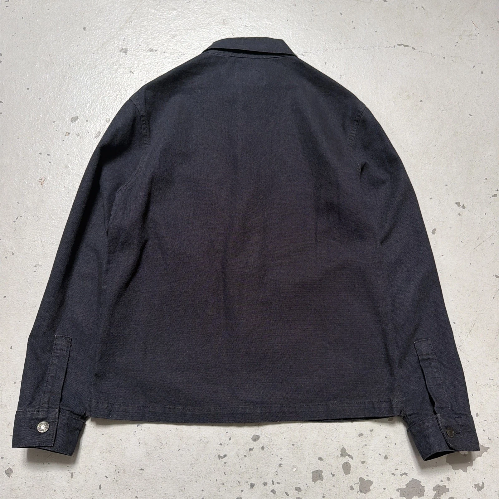 Imogene & Willie Canvas Chore Jacket French Euro Military Style Made In USA XS-S image 6