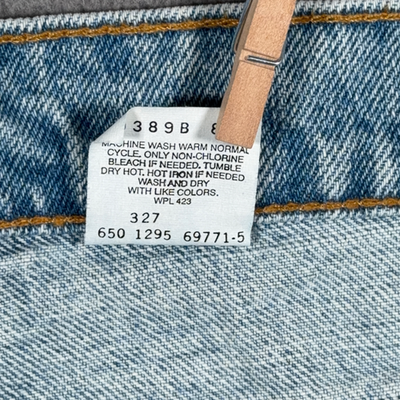 Vintage Levis Jeans Mens 32x32 Blue 512 Light Wash Denim Deadsock
