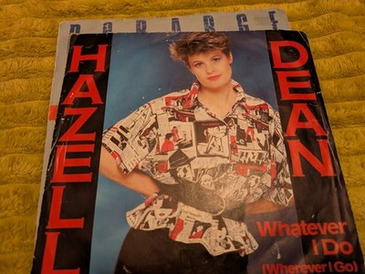 HAZEL DEAN-WHATEVER I DO/YOUNG BOY IN THE CITY ENA119(1984)VG/VG+7 INCH P/S