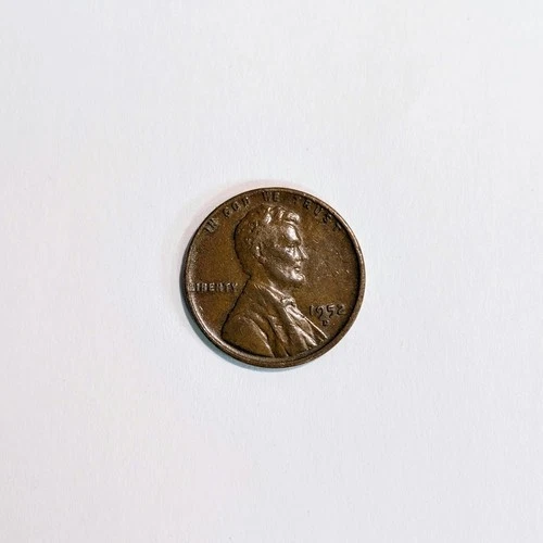 1952 D - Lincoln Wheat Cent - VF Condition