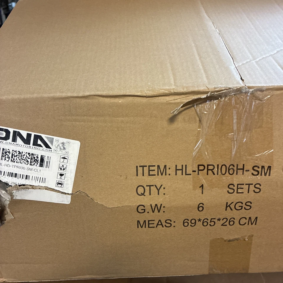 DNA MOTORING HL-HD-TPRI06H—SM Pair Of Headlights For 2006-2009 Prius - Image 2 of 3