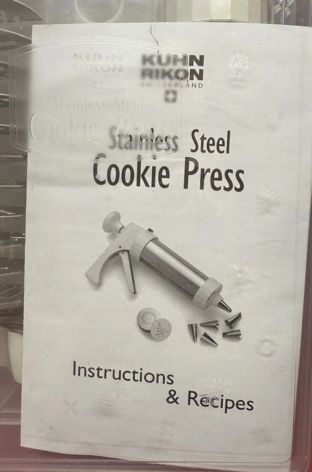 Kuhn Rikon  ☆ Cookie Press ☆ Stainless Steel - Switzerland - Image 2 of 4