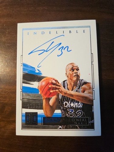 2020-21 Panini Immaculate Indelible Shaq Shaquille O'Neal On Card AUTO /25 Shaq