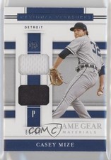 2020 Panini National Treasures Game Gear Dual Materials 83/99 Casey Mize 5m1