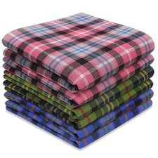Zenssia Handkerchiefs Mens 100 Cotton Soft 6 Piece Gift Set