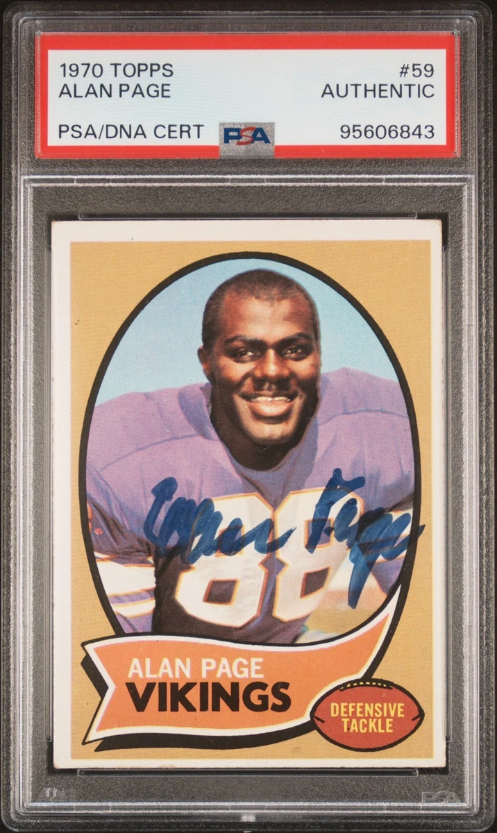 1970 Topps Alan Page #59 for sale | eBay