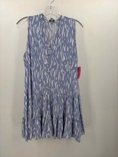 Pre-Owned Nine West Purple Size Medium Knee Length Sleeveless Dress