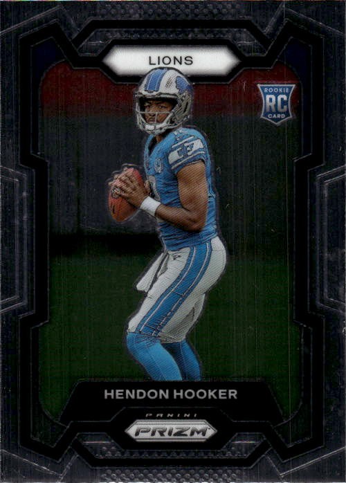 2023 Panini Prizm Hendon Hooker #329 Detroit Lions 25A