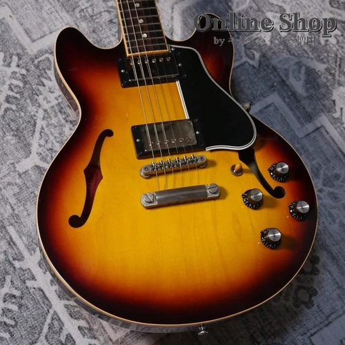 Gibson Custom Shop 2011 ES-339 Fat Neck Vintage Sunburst Used Electric Guitar