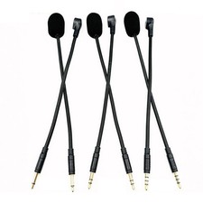 Stereo 3 5mm Microphone for Computer Headphone Amp with Sponge Cover for Mic