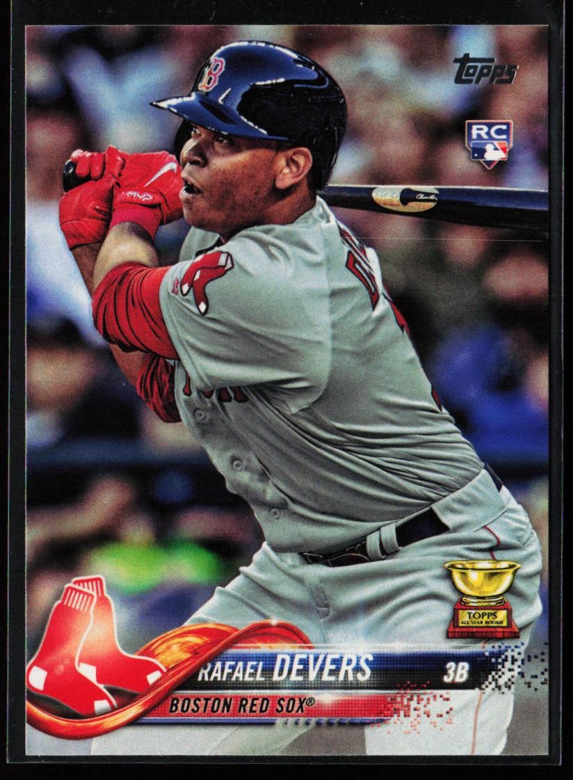 Rafael Devers 2018 Topps #18 Rookie Boston Red Sox RC