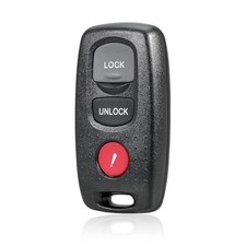 Key Fob Cover Case Replacement 3 Buttons Key Fob Remote Control Shell Case -