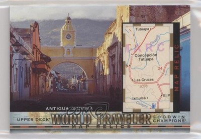 2019 Goodwin Champions World Traveler Map Relics Antigua Guatemala #WT-249 a8x