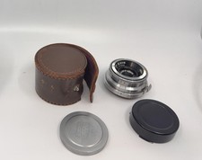 Nikon Nippon Kogaku W-Nikkor-C F 3.5cm 35mm Lens  Case - Made in Japan