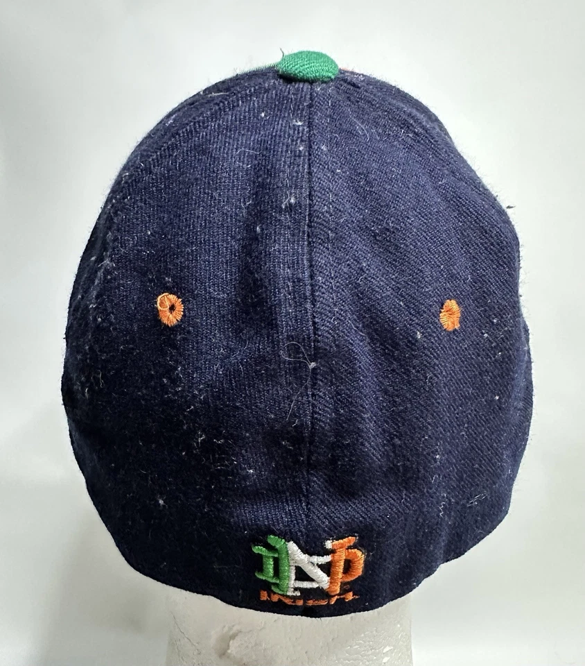 Notre Dame Fighting Irish Fitted Zephyr Z Fit Mens Cap Hat Sz L/XL FREE SHIPPING - Image 3 of 4