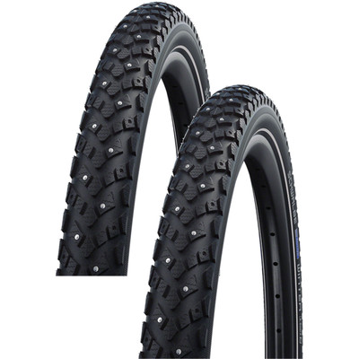 Pack of 2 Schwalbe Winter Tire 700 x 40 Clincher Wire Black KGuardWinter
