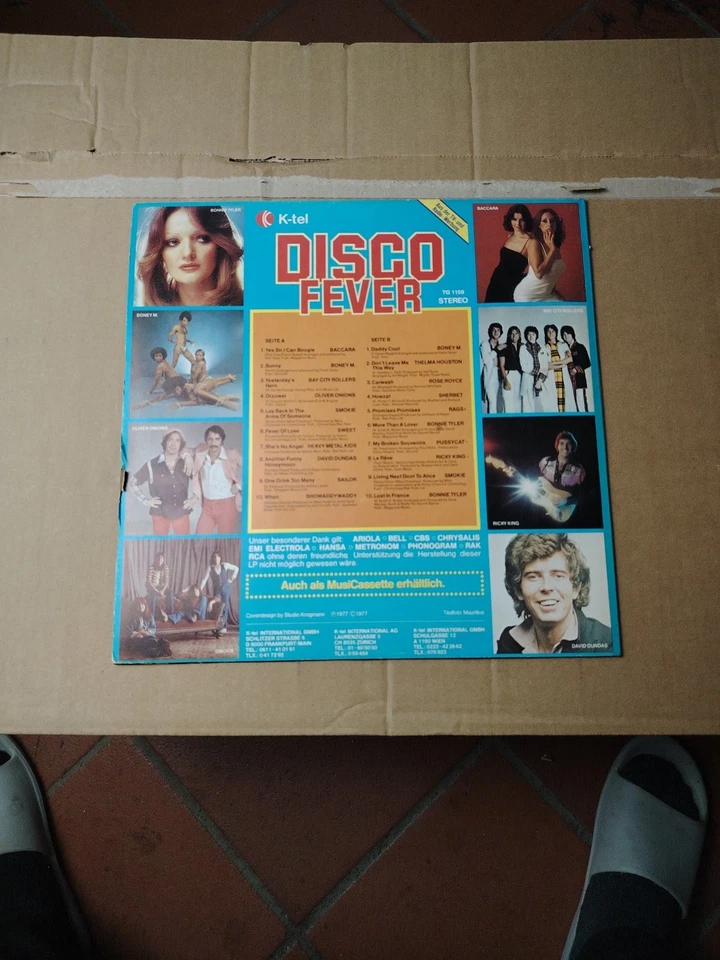 Disco Fever Die Platte des Jahres + Baccara Poster - Bild 2 von 4
