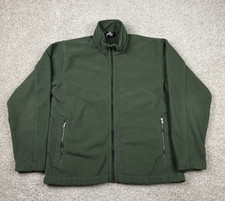 Patagonia Synchilla Jacket Men  s Medium Green Full Zip Fleece Outdoor Pockets