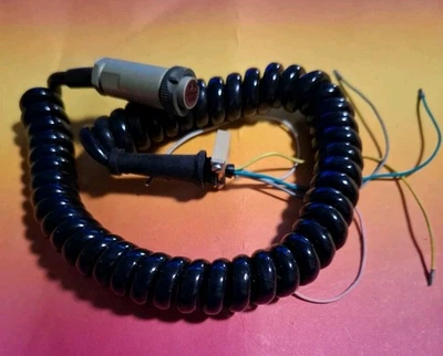 1x Spiralkabel mit 7poligem Stecker RFT für U700 Handapparat UFT771 UFT721 NOS