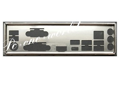 OEM IO I/O Shield  Motherboard Backplate rear baffle For ASRock B450M Pro4