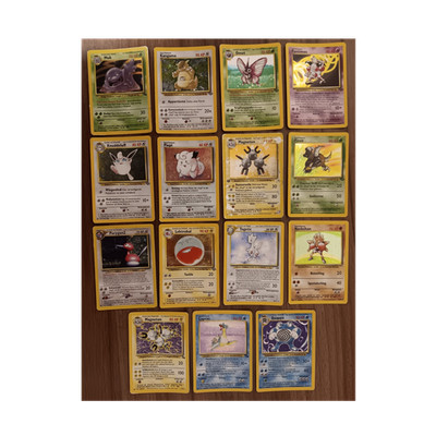 Pokémon TCG Holo Sammlung 15 Karten Deutsch Base/Fossil/Jungle Vintage LP-PO