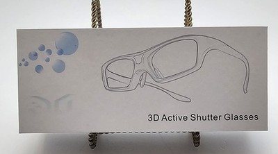 3D Active Shutter Glasses for DLP TVs & Projectors Universal Tested Great Cond